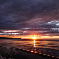 Buy canvas prints of First light at Filey by Richard Perks