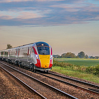 Buy canvas prints of speeding through the countryside by Richard Perks