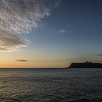 Buy canvas prints of Clouds over Scarborough by Richard Perks