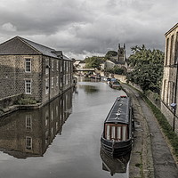 Buy canvas prints of moored up by Richard Perks