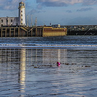 Buy canvas prints of Enchanting Lighthouse Reflections by Richard Perks