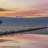 Buy canvas prints of A cold and frosty morning by Richard Perks