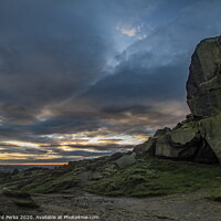 Buy canvas prints of daybreak in the cow and calf by Richard Perks