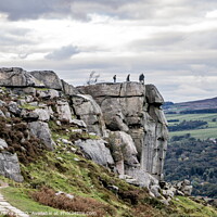 Buy canvas prints of Cliffhangers by Richard Perks