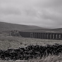 Buy canvas prints of Majestic Viaduct in Yorkshire by Richard Perks