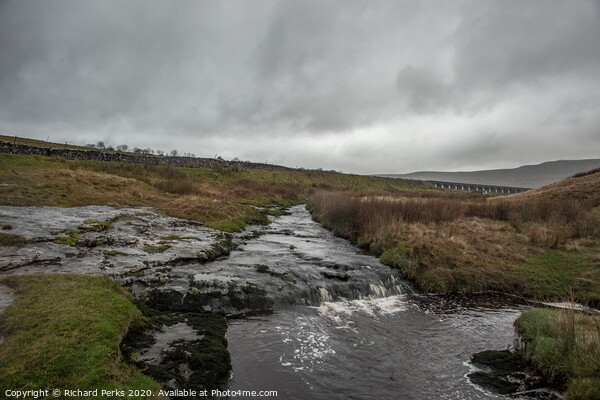 Ribblehead streams Picture Board by Richard Perks