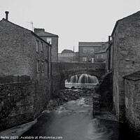 Buy canvas prints of Hawes in Winter by Richard Perks