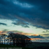 Buy canvas prints of Sunset shadows in Guiseley by Richard Perks