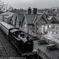 Buy canvas prints of Hawes Railway Station  by Richard Perks