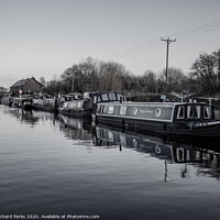 Buy canvas prints of Winter reflections - Stanley Ferry by Richard Perks