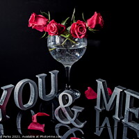 Buy canvas prints of You n Me Valentine by Richard Perks