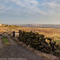 Buy canvas prints of Morning views over Nidderdale by Richard Perks