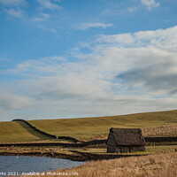 Buy canvas prints of Yorkshire Dales Old Barns by Richard Perks