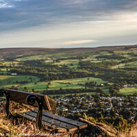 Buy canvas prints of the Views from Ilkley Moor by Richard Perks