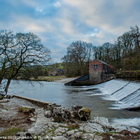 Buy canvas prints of Linton in Wharfedale pump building by Richard Perks