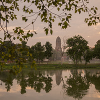 Buy canvas prints of ASIA THAILAND AYUTHAYA HISTORICAL PARK by urs flueeler