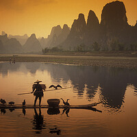 Buy canvas prints of ASIA CHINA GUILIN by urs flueeler
