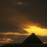 Buy canvas prints of AFRICA EGYPT CAIRO GIZA PYRAMIDS by urs flueeler