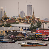 Buy canvas prints of THAILAND BANGKOK CHAO PHRAYA WAT PHRA KAEW by urs flueeler