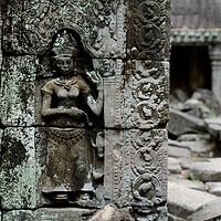 Buy canvas prints of CAMBODIA SIEM REAP ANGKOR TA PROHM TEMPLE by urs flueeler