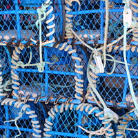 Buy canvas prints of Heap of lobster pots by aurélie le moigne