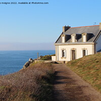 Buy canvas prints of Lighthouse of Millier Point in Beuzec Cap Sizun by aurélie le moigne