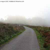 Buy canvas prints of Road in the fog by aurélie le moigne