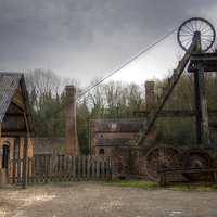 Buy canvas prints of  Old Victorian Mine by Oliver Porter