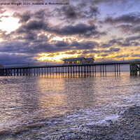 Buy canvas prints of Penarth Pier After The Storm by Angharad Morgan