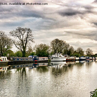 Buy canvas prints of Gloucester and Sharpness Canal by Angharad Morgan