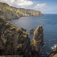 Buy canvas prints of Serra Capelada, the Highest Cliffs in Continental Europe by Pere Sanz