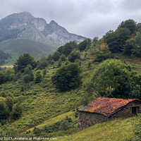 Buy canvas prints of Beautiful Countryside Landscape at Picos devEuropa by Pere Sanz