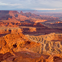Buy canvas prints of View from Deadhorse Point State Park in Utah at Su by Pere Sanz