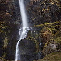 Buy canvas prints of Bjarnarfoss Waterfall in the Snaefellsnes Peninsul by Pere Sanz