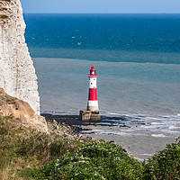 Buy canvas prints of Beachy Head Lighthouse in the afternoon by Pere Sanz