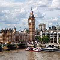 Buy canvas prints of The Palace of Westminster by Pere Sanz