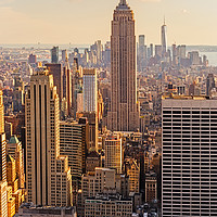 Buy canvas prints of  Famous Empire State Building by Pere Sanz