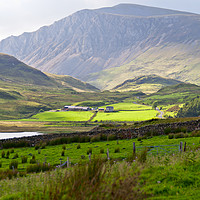Buy canvas prints of Beautiful landscape in Snowdonia, Wales by Pere Sanz