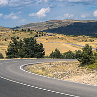 Buy canvas prints of Winding Mountain Road by Pere Sanz
