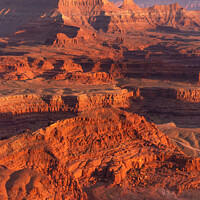 Buy canvas prints of Dead Horse Point at sunset, Utah by Pere Sanz