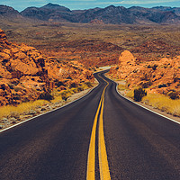 Buy canvas prints of Scenic Drive, Valley of Fire State Park by Nicolas Boivin
