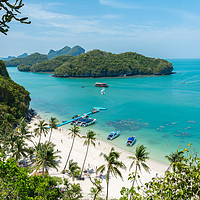 Buy canvas prints of Angthong national marine park by Nicolas Boivin