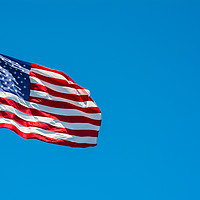 Buy canvas prints of Flag of the United States of America by Nicolas Boivin