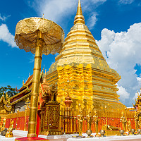 Buy canvas prints of Wat Phra That Doi Suthep by Nicolas Boivin