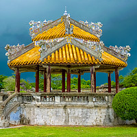 Buy canvas prints of Outdoors part of the ancient Hue Citadel by Nicolas Boivin