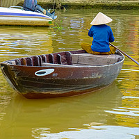 Buy canvas prints of Peaceful people lifestyle in Hoi An by Nicolas Boivin