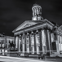 Buy canvas prints of Goma, in Glasgow at night  by James Reilly