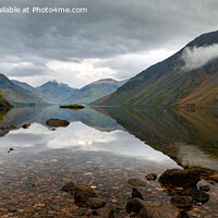 Buy canvas prints of A view along Wast Water by Kevin Winter