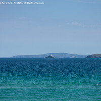 Buy canvas prints of godrevy lighthouse by Kevin Winter