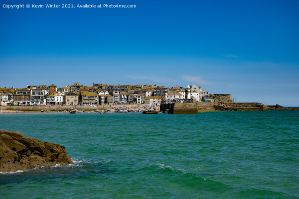 Summer in St Ives Picture Board by Kevin Winter
